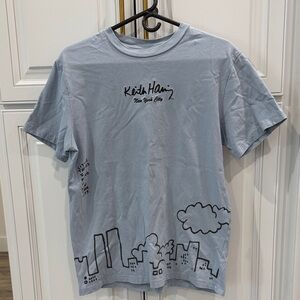 Keith Haring New York City Gray T-Shirt